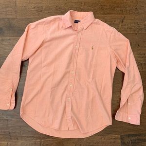 Polo Salmon Button-Up